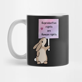 Pro choice bunny Mug